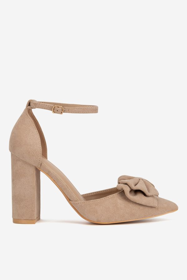 DeeZee Елегантни обувки DeeZee БЕЖОВ