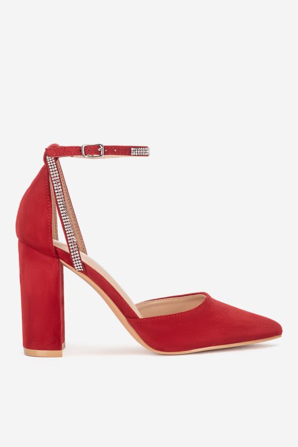 DeeZee Елегантни обувки DeeZee ЧЕРВЕН