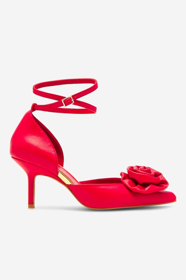 EVA MINGE Елегантни обувки EVA MINGE ЧЕРВЕН