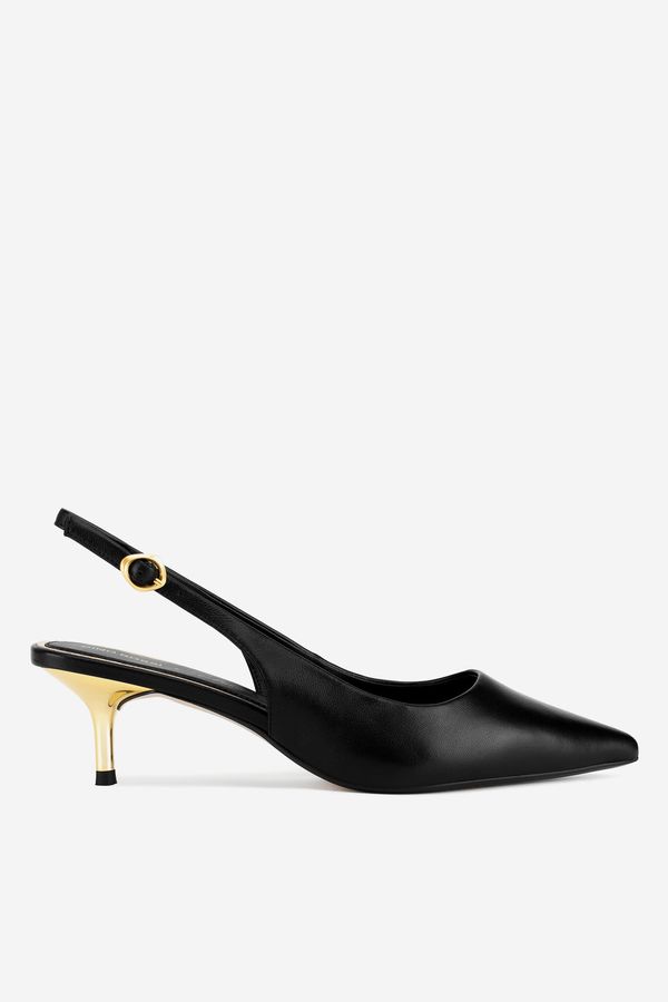 Gino Rossi Елегантни обувки Gino Rossi ЧЕРЕН