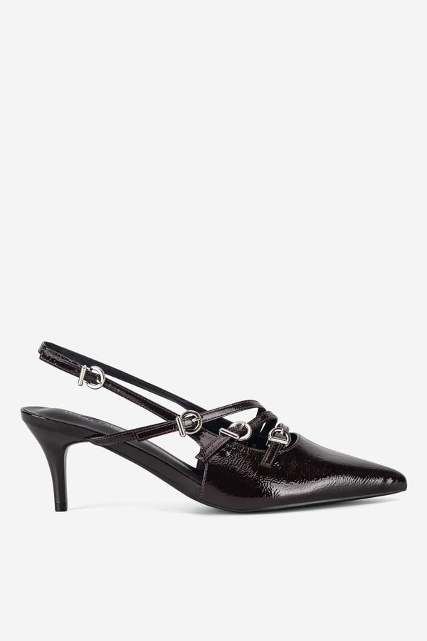 Jenny Fairy Елегантни обувки Jenny Fairy КАФЯВ