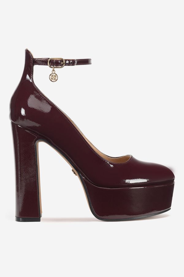NINE WEST Елегантни обувки NINE WEST БОРДО