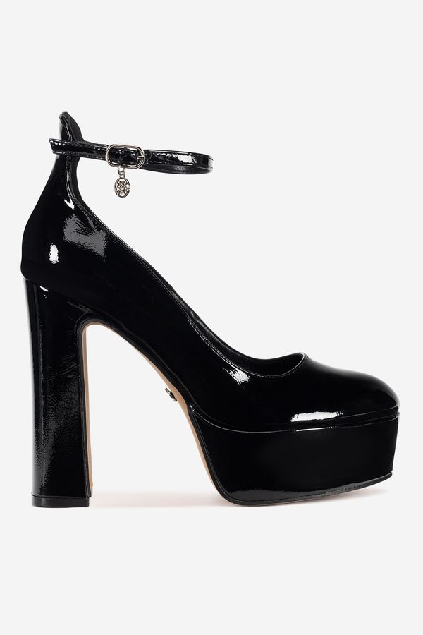 NINE WEST Елегантни обувки NINE WEST ЧЕРЕН