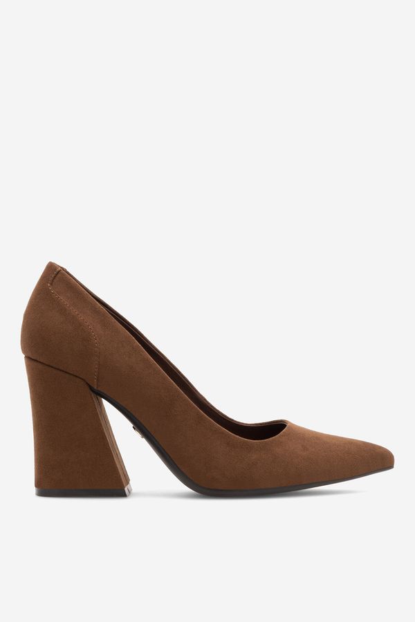 NINE WEST Елегантни обувки NINE WEST КАФЯВ