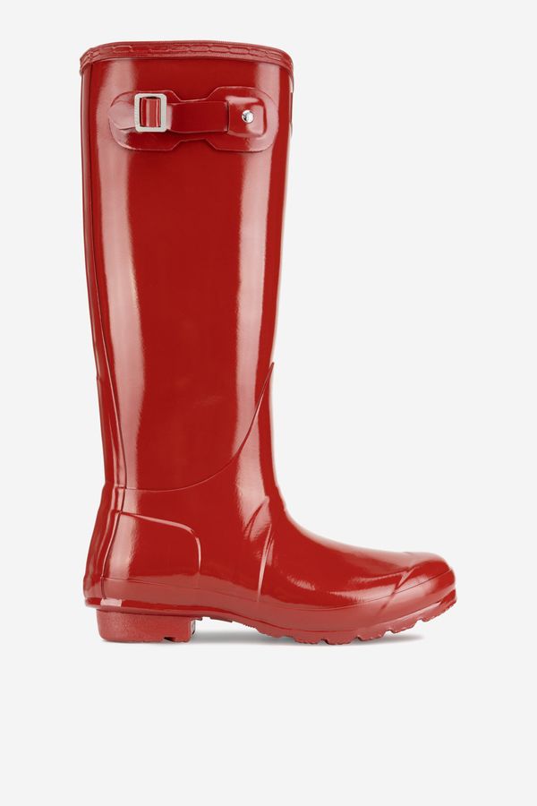 HUNTER Гумени ботуши HUNTER ЧЕРВЕН