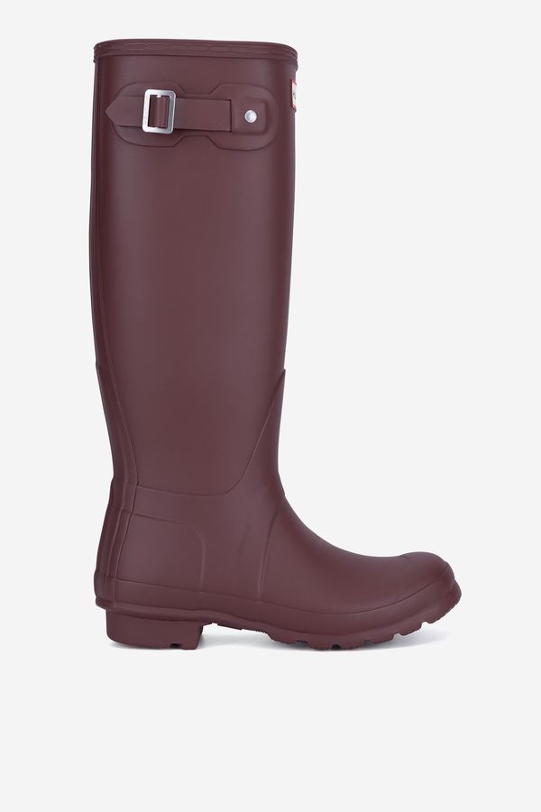 HUNTER Гумени ботуши HUNTER ТЪМНОЧЕРВЕН