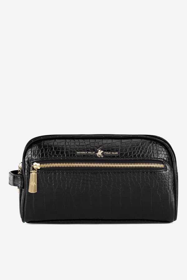 Beverly Hills Polo Club Козметична чантичка Beverly Hills Polo Club ЧЕРЕН