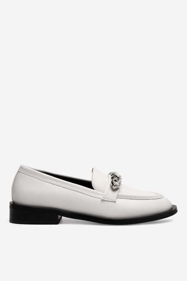 EVA MINGE Мокасини EVA MINGE БЯЛ