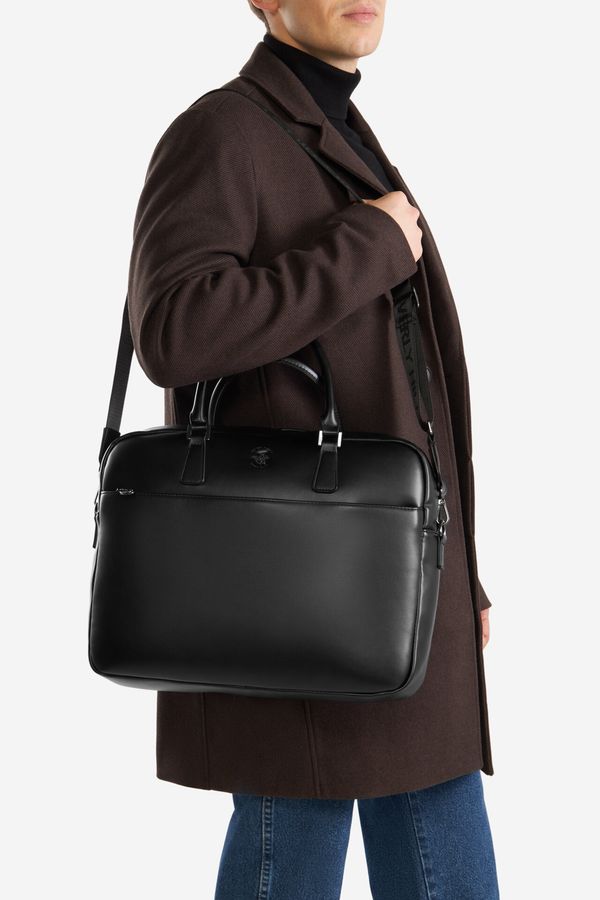 Beverly Hills Polo Club Мъжка чанта Beverly Hills Polo Club ЧЕРЕН