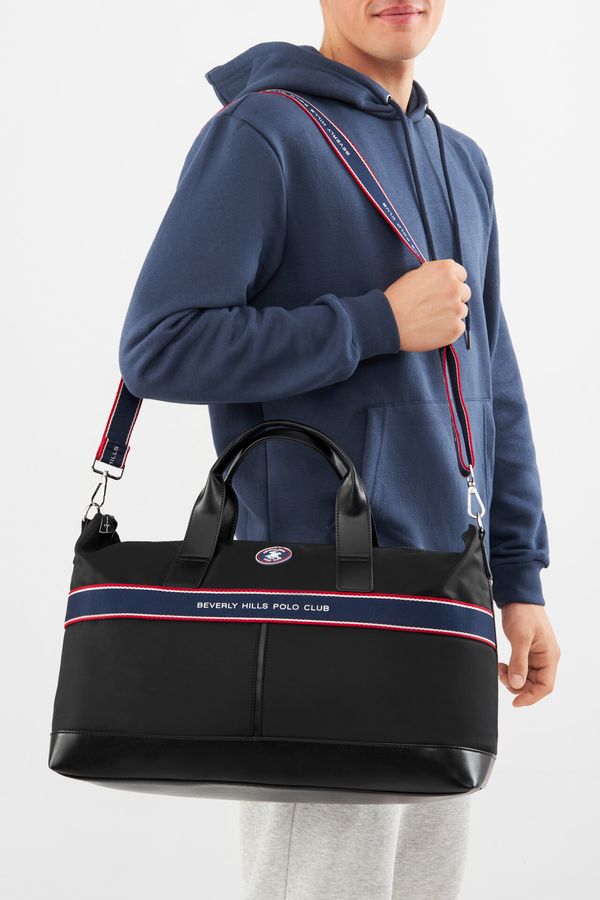 Beverly Hills Polo Club Мъжка чанта Beverly Hills Polo Club ЧЕРЕН