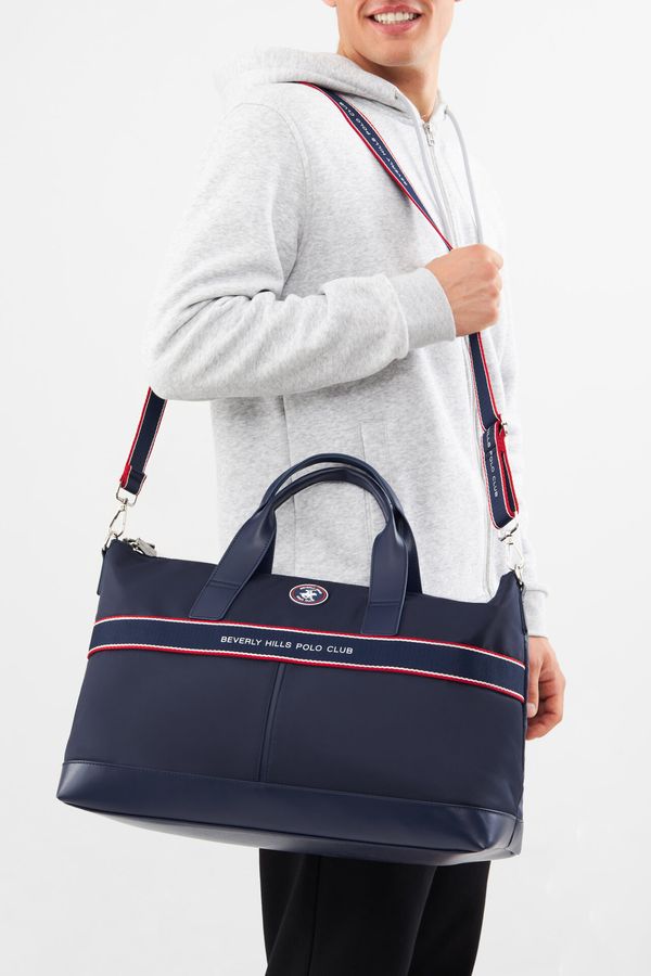 Beverly Hills Polo Club Мъжка чанта Beverly Hills Polo Club КОБАЛТОВО СИНЬО