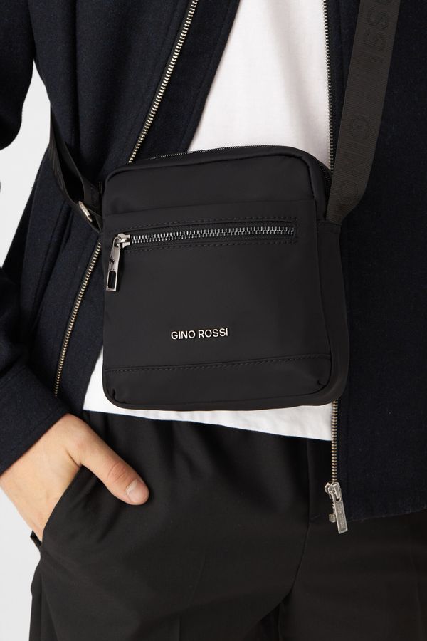 Gino Rossi Мъжка чанта Gino Rossi ЧЕРЕН