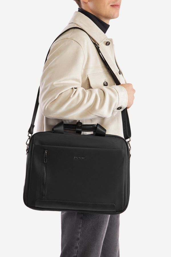 Gino Rossi Мъжка чанта Gino Rossi ЧЕРЕН