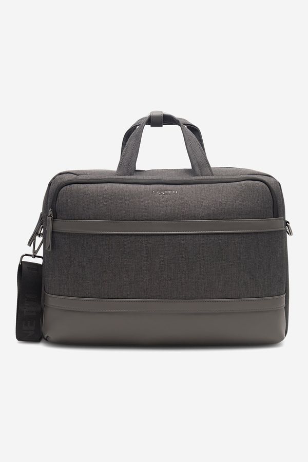 Lanetti Мъжка чанта Lanetti ЧЕРЕН