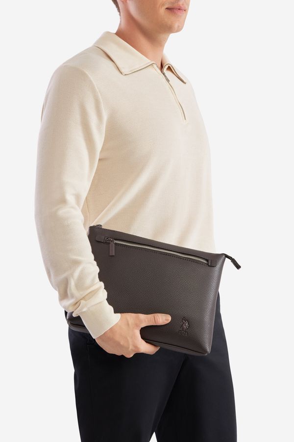 U.S. POLO ASSN. Мъжка чанта U.S. POLO ASSN. ТЪМНОКАФЯВ