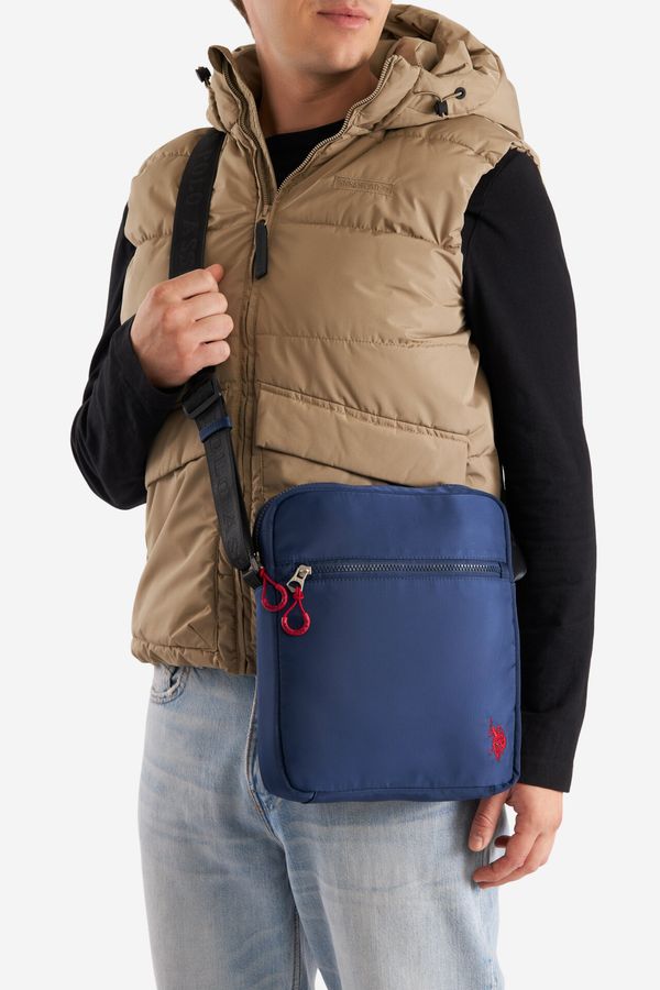 U.S. POLO ASSN. Мъжка чанта,Мъжка чанта U.S. POLO ASSN. КОБАЛТОВО СИНЬО