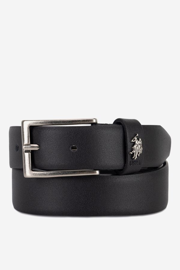 U.S. POLO ASSN. Мъжки колан U.S. POLO ASSN. ЧЕРЕН