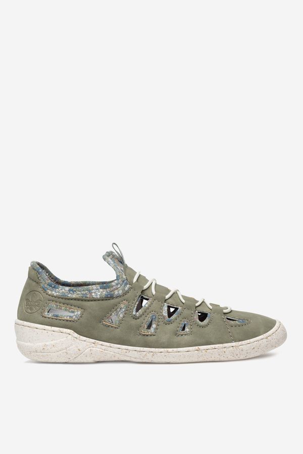 Rieker Половинки обувки Rieker ЗЕЛЕН