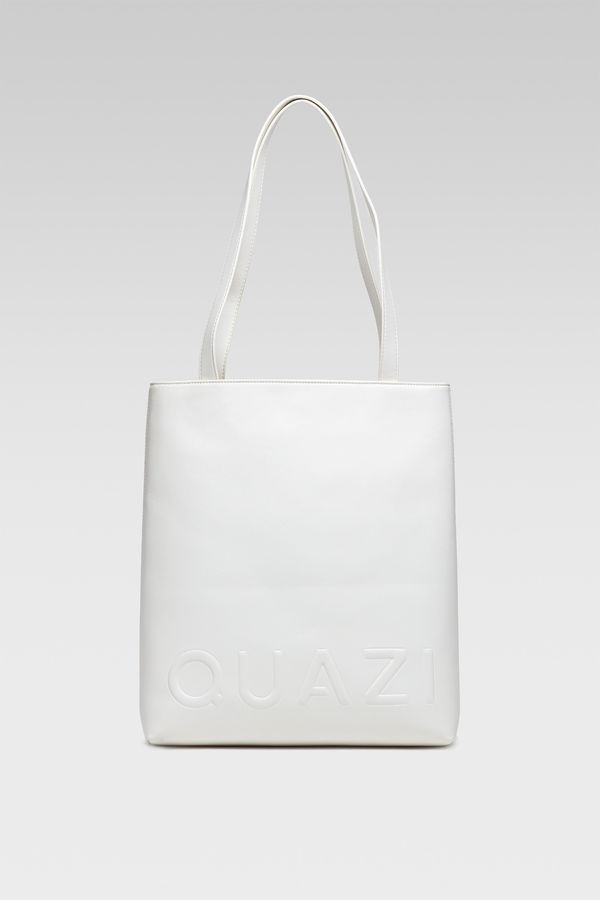 Quazi Чанта Quazi Бял