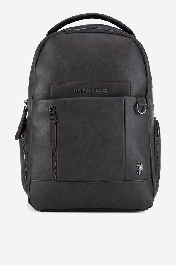 U.S. POLO ASSN. Раница U.S. POLO ASSN. ТЪМНОБЕЖОВ