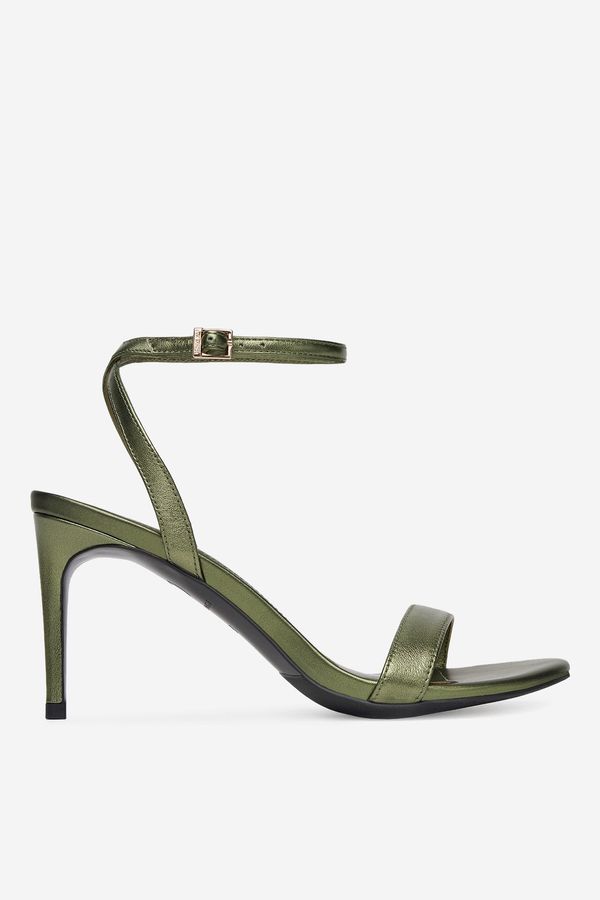 EVA MINGE Сандали EVA MINGE ЗЕЛЕН