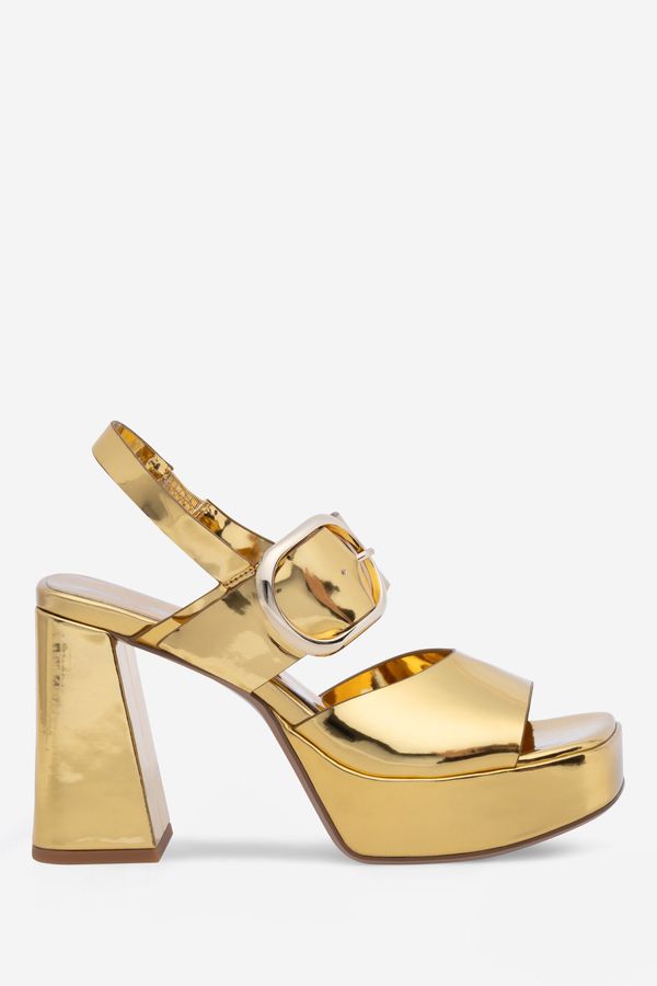 EVA MINGE Сандали EVA MINGE ЗЛАТИСТ