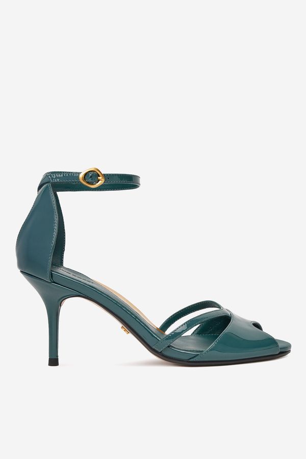 Gino Rossi Сандали Gino Rossi ТЪМНОЗЕЛЕН