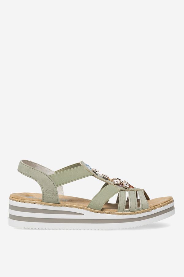 Rieker Сандали Rieker ЗЕЛЕН