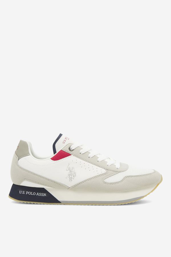U.S. POLO ASSN. Сникърси U.S. POLO ASSN. БЯЛ