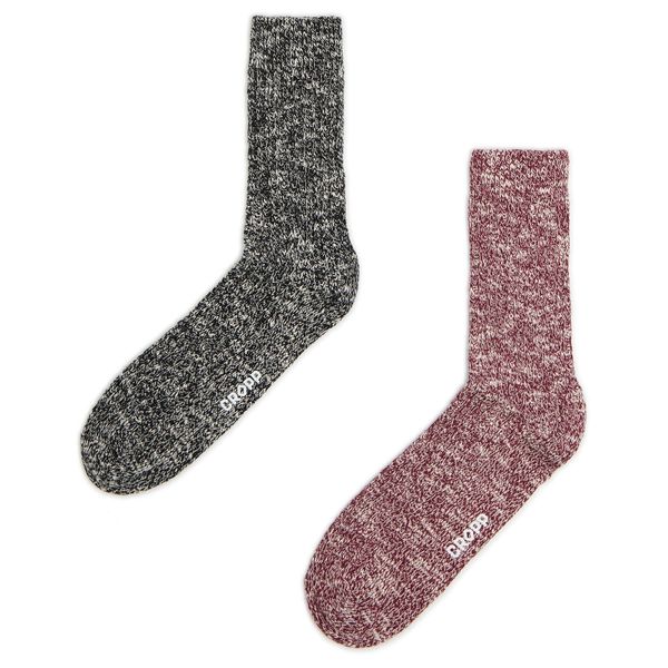 Cropp Cropp - 2 чифта чорапи - черeн
