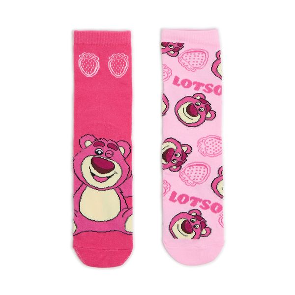 Cropp Cropp - 2 чифта чорапи Lotso Toy Story - пастелнорозово