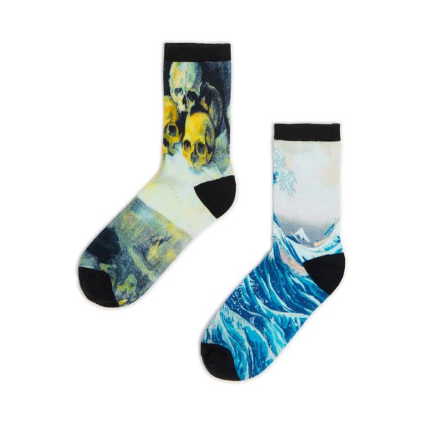 Cropp Cropp - 2 чифта чорапи - тъмносин