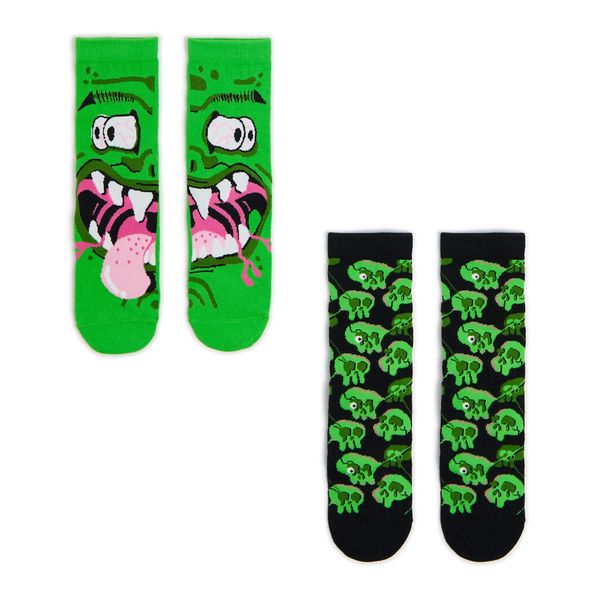 Cropp Cropp - 2 чифта чорапи - зeлeн