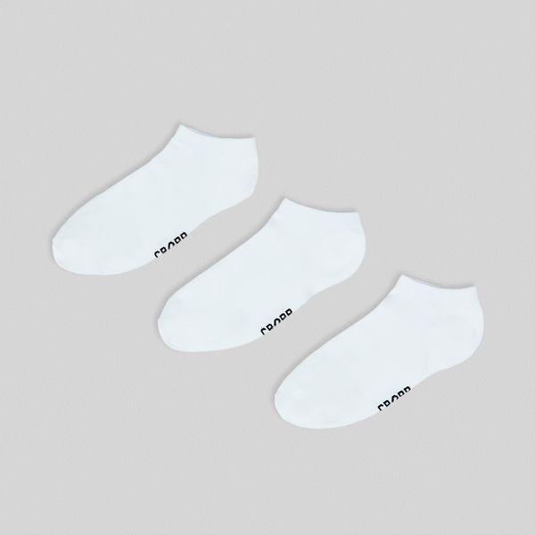 Cropp Cropp - 3 чифта чорапи - бял