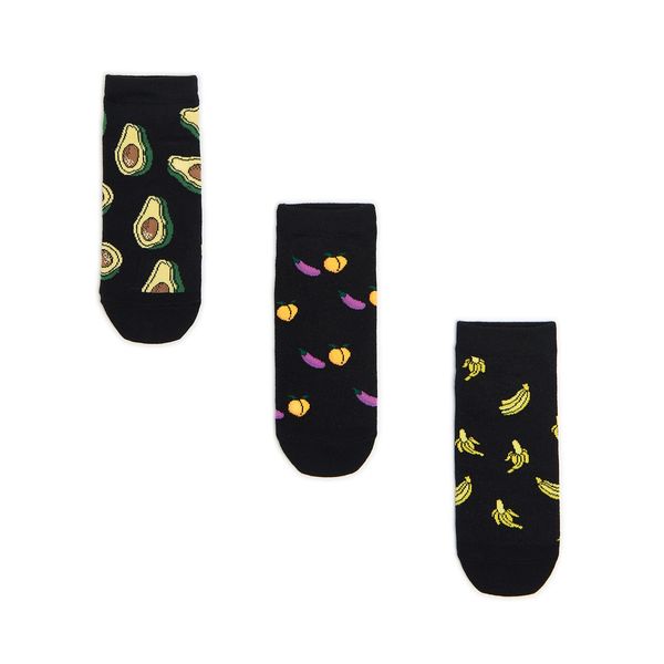 Cropp Cropp - 3 чифта чорапи - тъмносиво