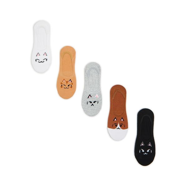 Cropp Cropp - 5 чифта чорапи без конч - многоцветен