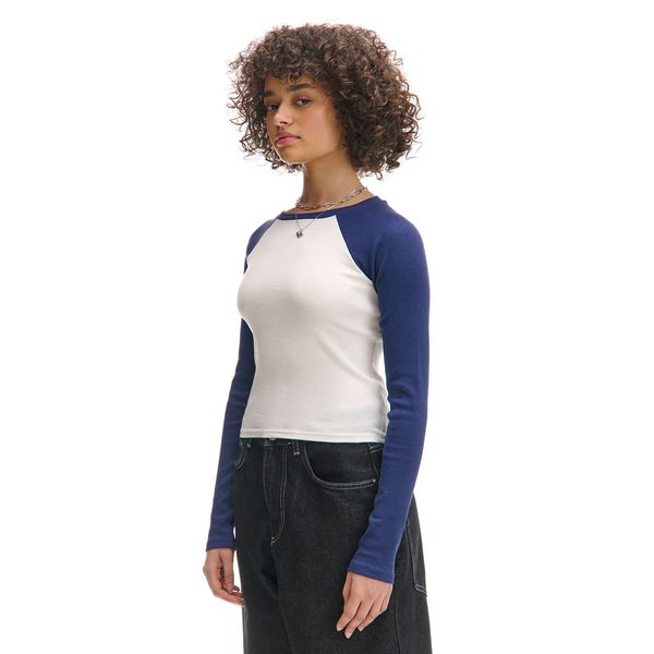 Cropp Cropp - Блуза с дълъг ръкав - бял