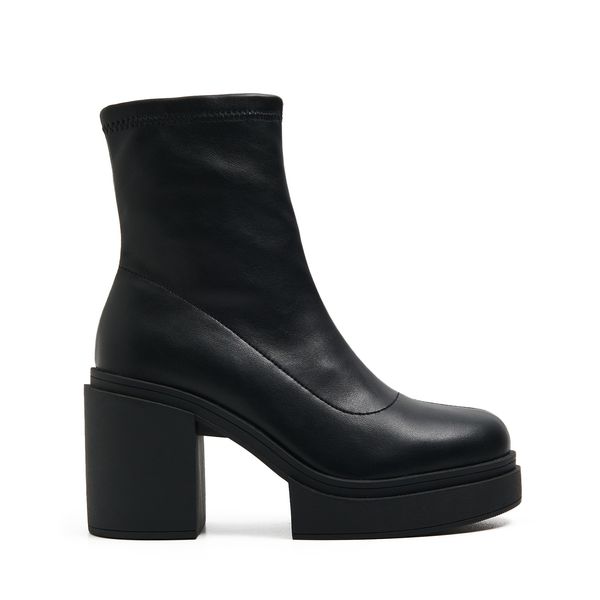 Cropp Cropp - Боти с квадратен ток - черeн