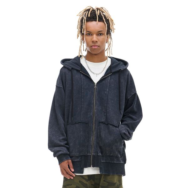 Cropp Cropp - Черен суитшърт с качулка - черeн