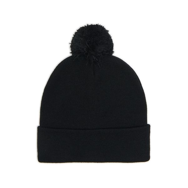Cropp Cropp - Черна шапка beanie - черeн
