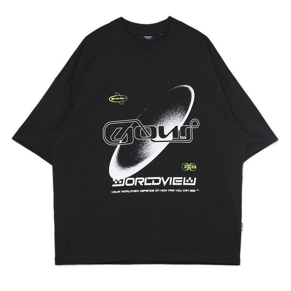 Cropp Cropp - Черна тениска с принт - черeн