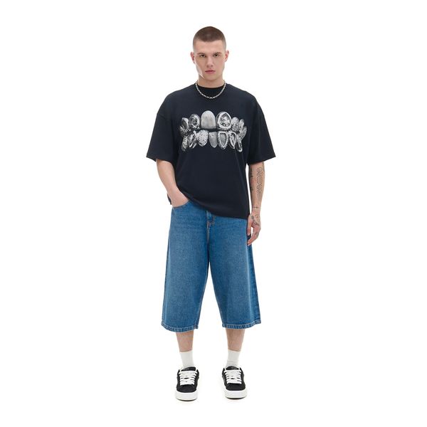 Cropp Cropp - Черна тениска с принт Pusha T. - черeн