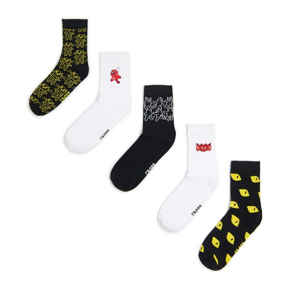 Cropp Cropp - Чорапи, 5 чифта3 - многоцветен