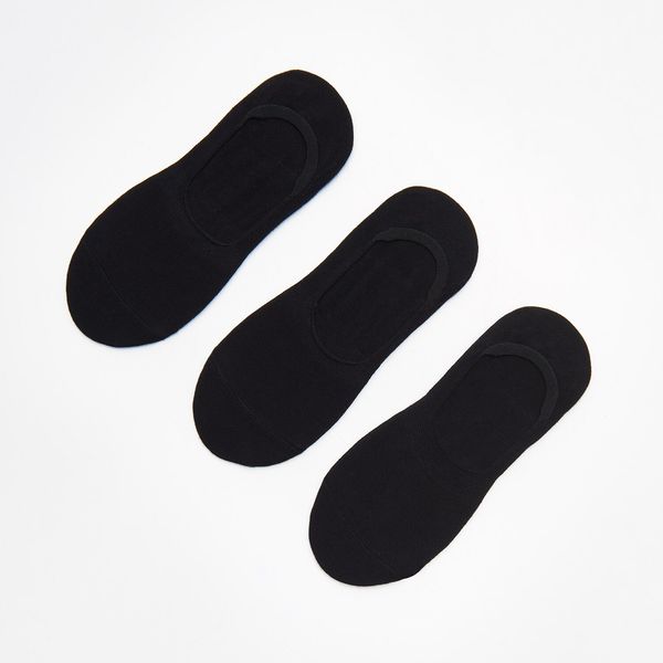 Cropp Cropp - Чорапи до глезена 3 чифта - черeн