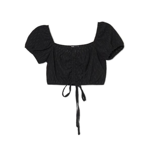Cropp Cropp - Crop top - черeн