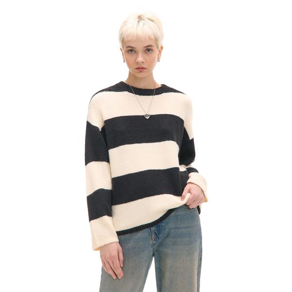 Cropp Cropp - Дамски пуловер - кремаво