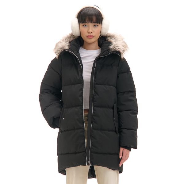 Cropp Cropp - Дамско палто - черeн