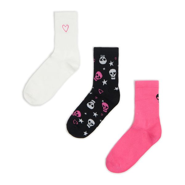 Cropp Cropp - Дълги чорапи 3 чифта - многоцветен