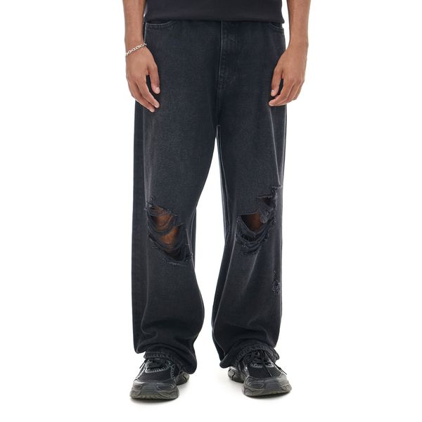 Cropp Cropp - Дънки super baggy - черeн