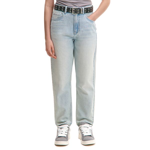 Cropp Cropp - Дънки тип mom - cин